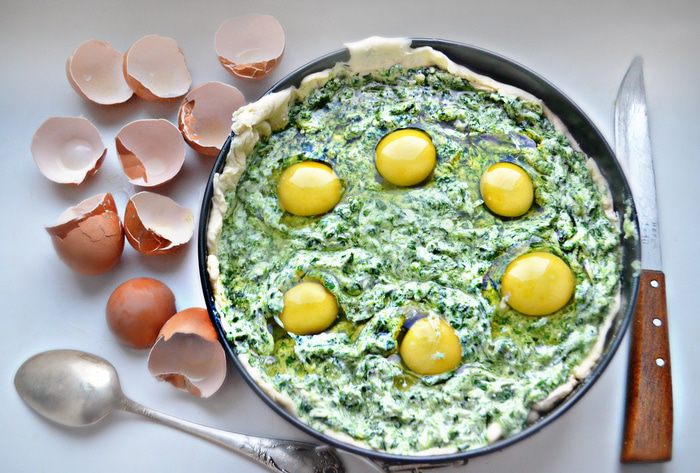 Итальянский пасхальный пирог «Паскуалина» (Torta pasqualina)