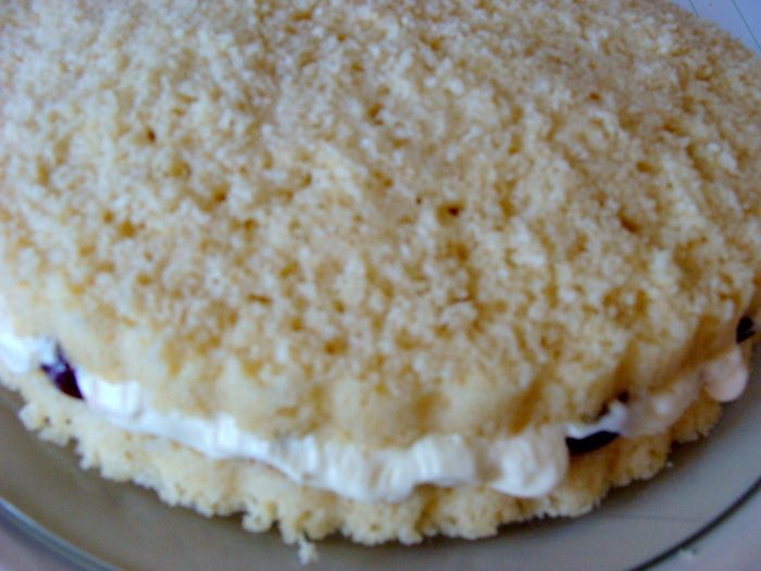 Торт &amp;quot;Вишенка в снегу&amp;quot; для Натальи Дерий