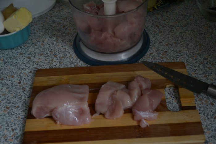 Сосиски куриные (домашние)