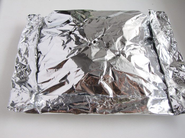 Форель с шампанским в конверте