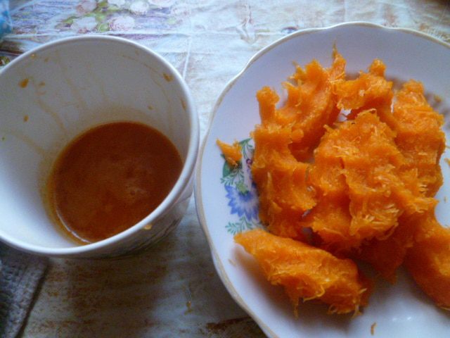 Тыквенные пирожные с сахарной глазурью