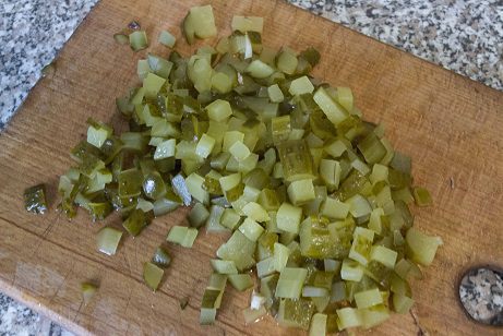 Салат с фасолью и утиной грудкой