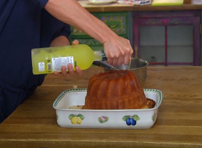 Ромовая баба с лимончелло