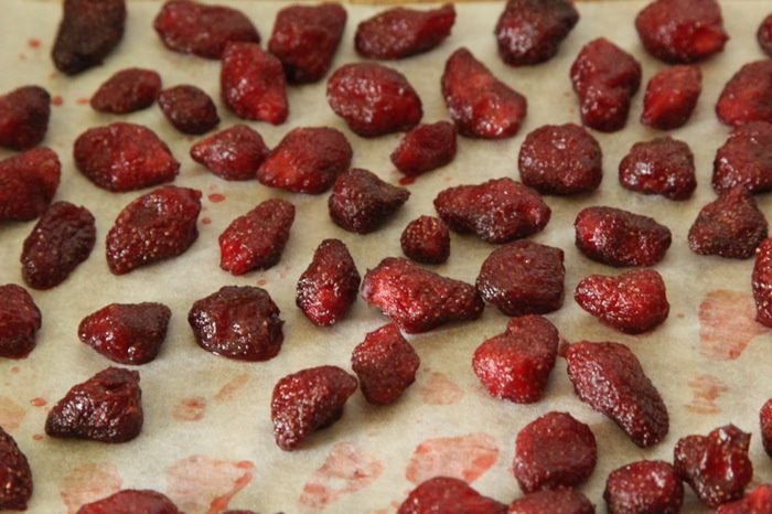 Клубничные цукаты