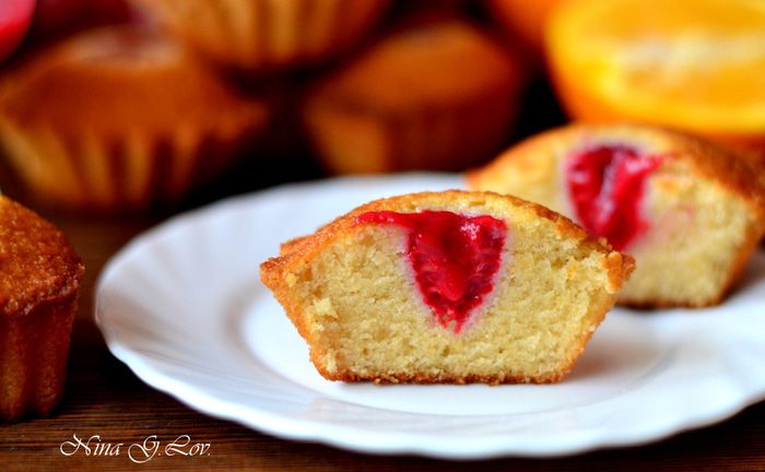 Миндальное пирожное &amp;quot;Финансье&amp;quot; с сюрпризом