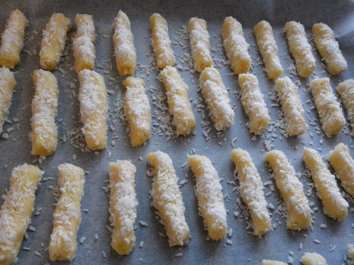 Нежное кокосовое печенье