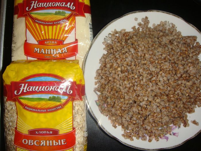 Постные котлеты из гречки и картофеля