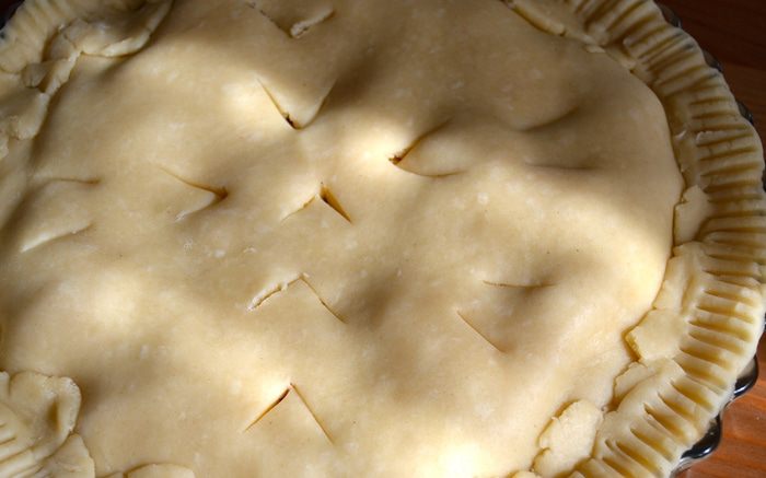 Персиковый пай с ванилью (Vanilla Bean Peach Pie)