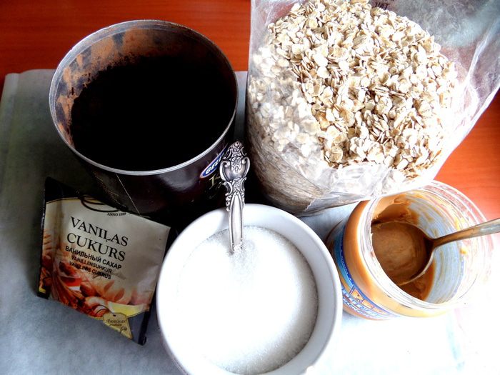 Овсяное печенье без выпечки