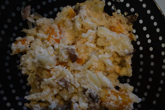 Овощное рагу с &amp;quot;кокосовым&amp;quot; молоком и грибами