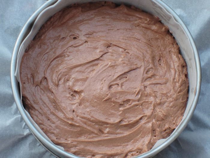 Шоколадный кекс на белках