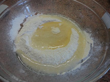 Постные пирожки с гречкой и грибами