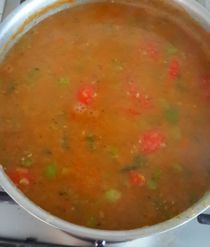 Чечевичный суп-пюре для худеющих