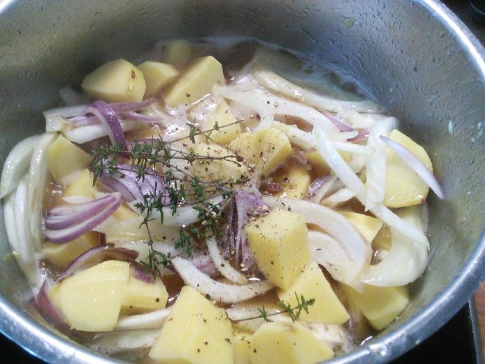 Буйабес с курицей «Bouillabaisse de poulet»