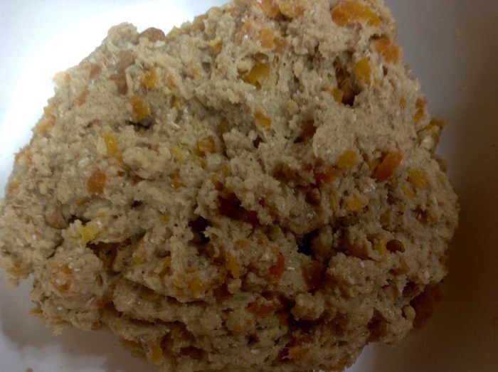 Печенье с курагой