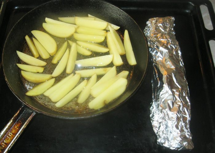 Запеченная рыба &amp;quot;Не все коту минтай&amp;quot;