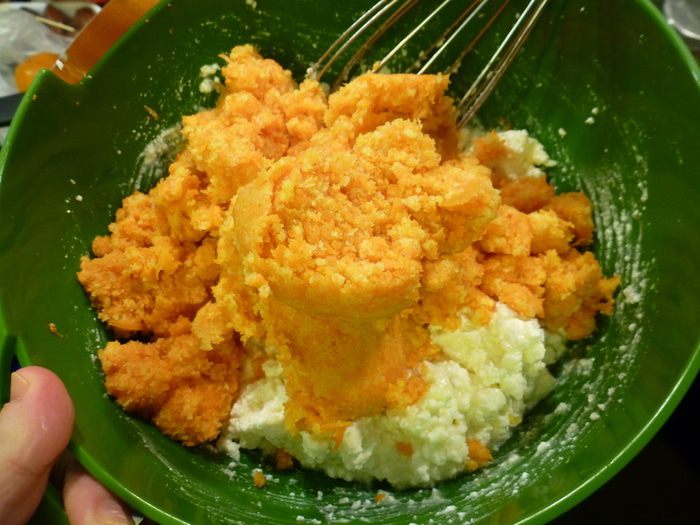 Морковные сырники