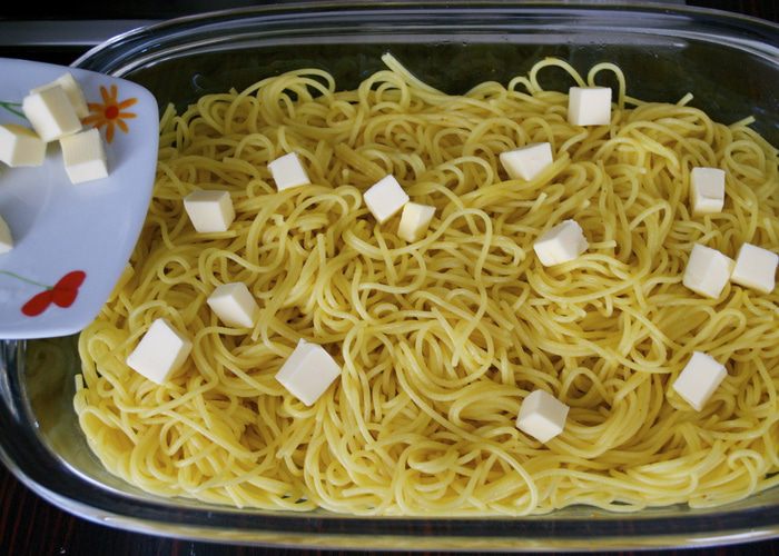 Колобки из спагетти (arancini di spaghetti)