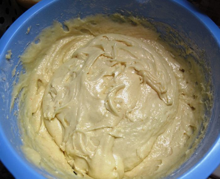 Кекс шоколадно-ореховый на сметане