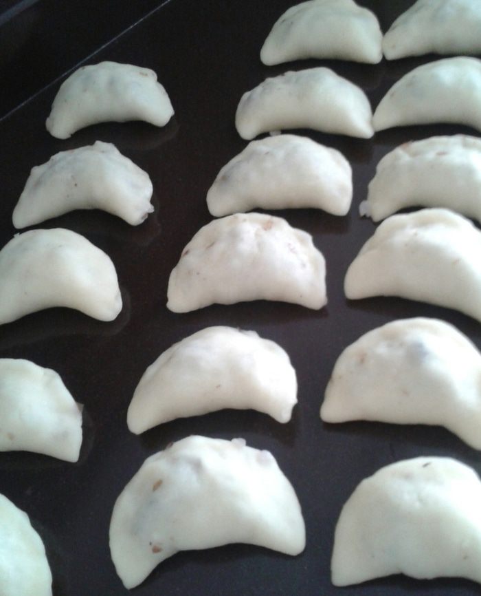 Кундюмы с гречкой и грибами