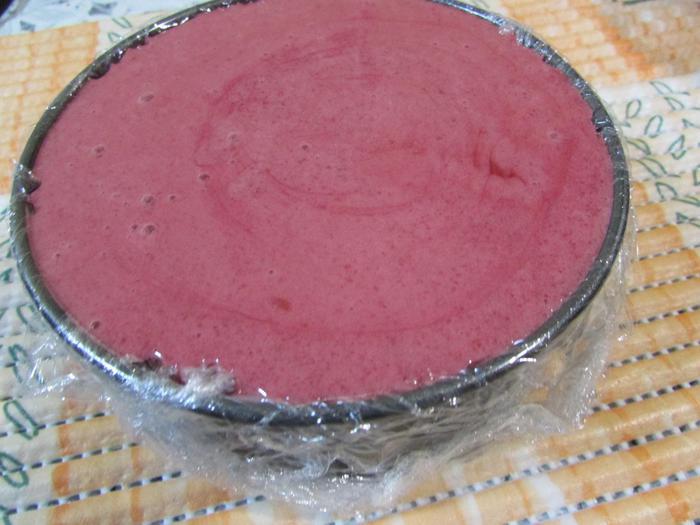 Шоколадно-вишнёвый торт-мусс