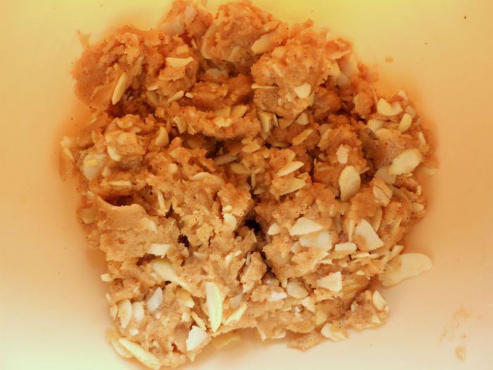 Хрустящий тыквенный пирог с яблоками