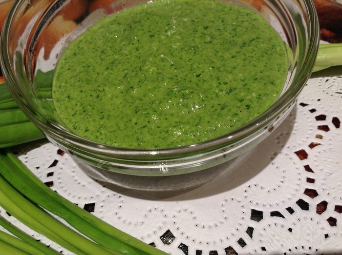 Пенне с соусом песто из руколы