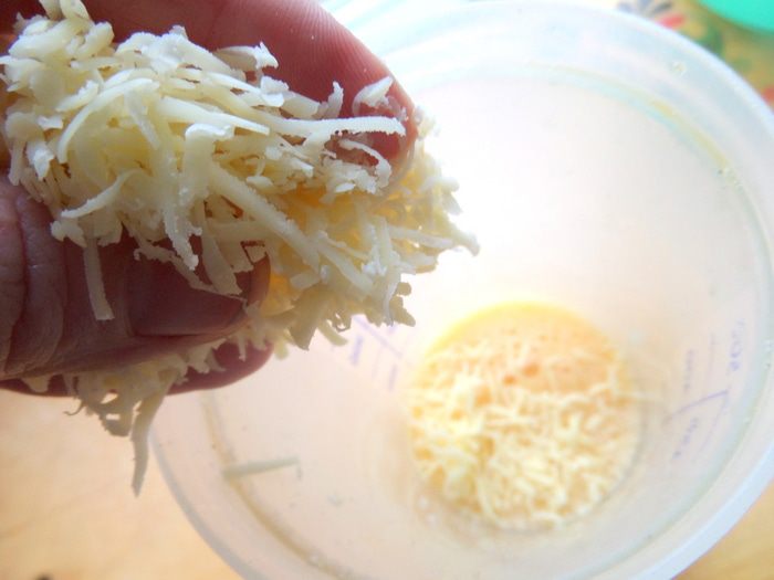 Фриттата с макаронами и шпинатом