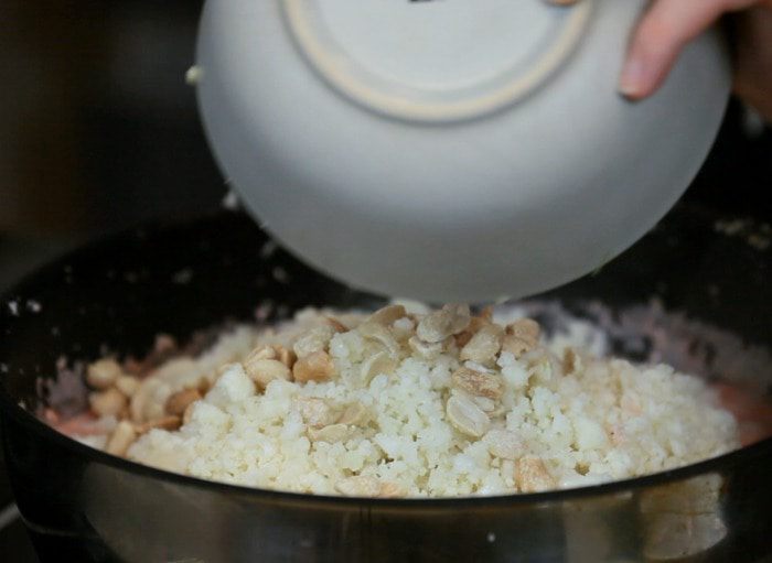 &amp;quot;Рис&amp;quot; из цветной капусты с овощами