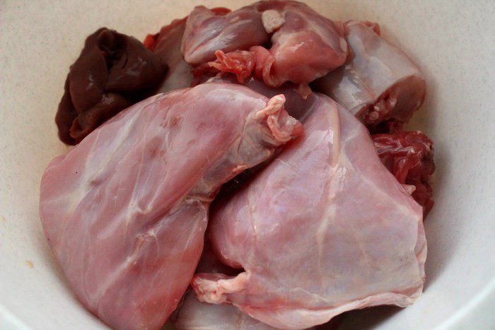 Фенкада из кролика