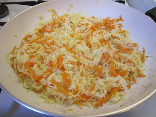 Запеканка из рисового микса с овощами