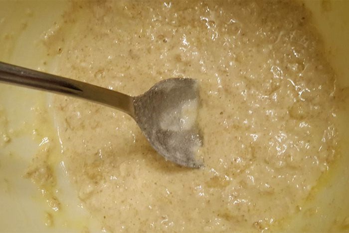 Овсяноблин с изюмом