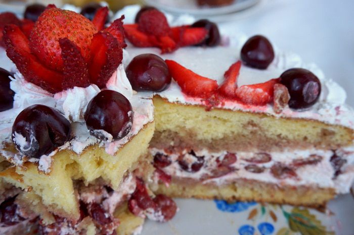 Торт &amp;quot;Фруктово-летние мотивы&amp;quot;