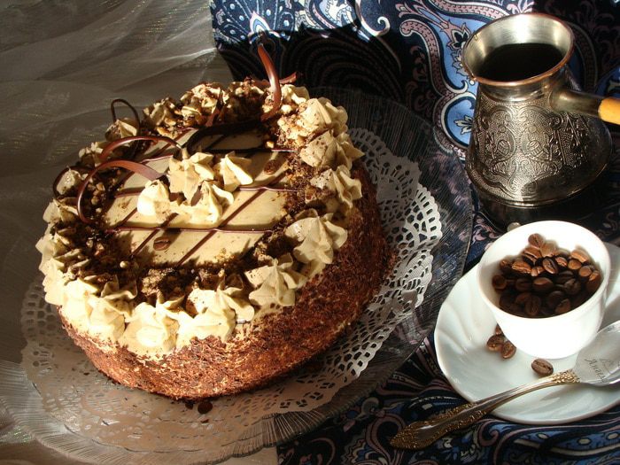 Торт &amp;quot;Кофе, сливки, шоколад&amp;quot;