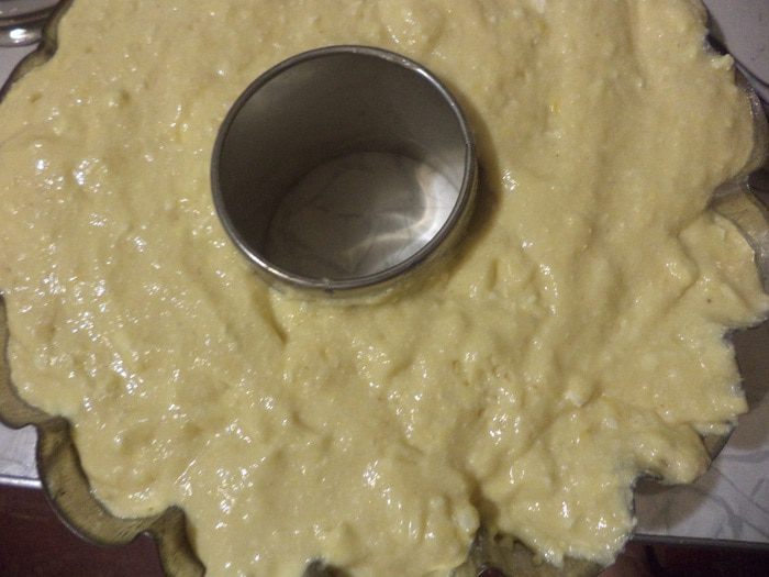 Лимонный  кекс