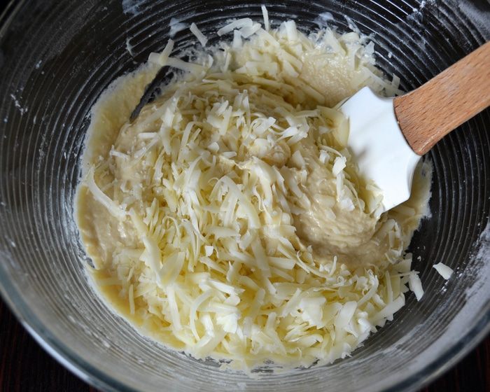 Закусочный кекс с овощами