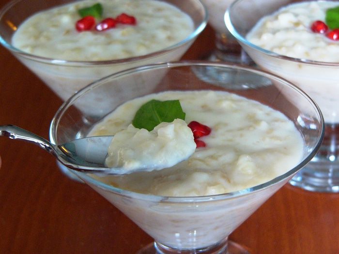 Сютляч из булгура (Bulgurlu sütlaç)