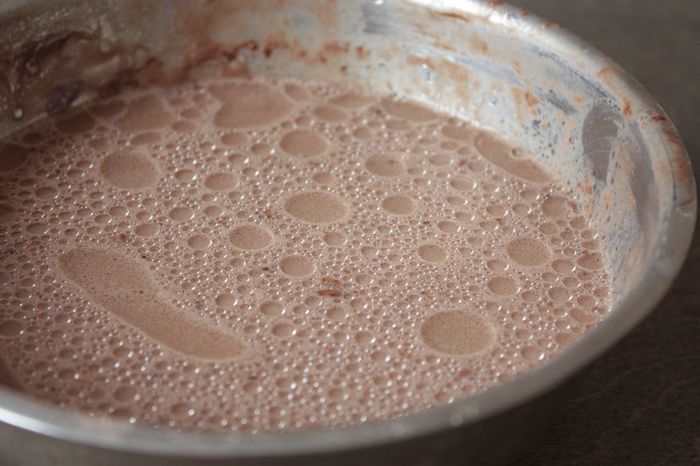 Муссовый торт с шоколадными блинами