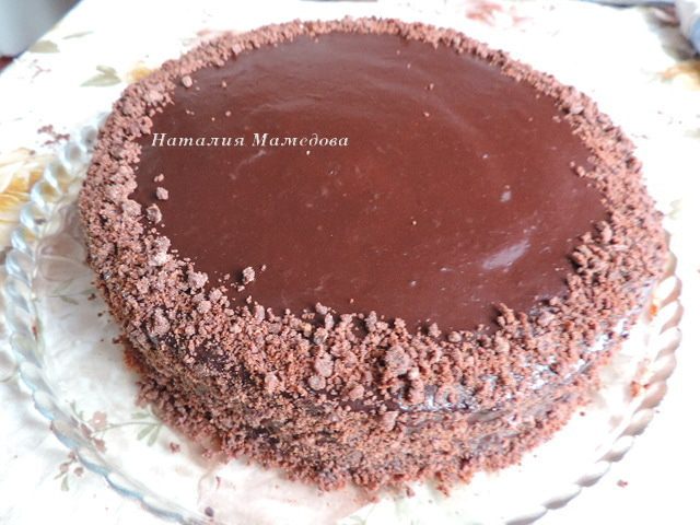 Торт &amp;quot;Захер&amp;quot; (Sachertorte from Alain Ducasse)