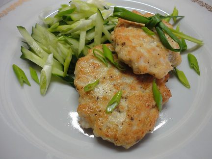 Куриные оладьи