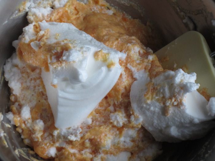 Суфле из тыквы с пармезаном