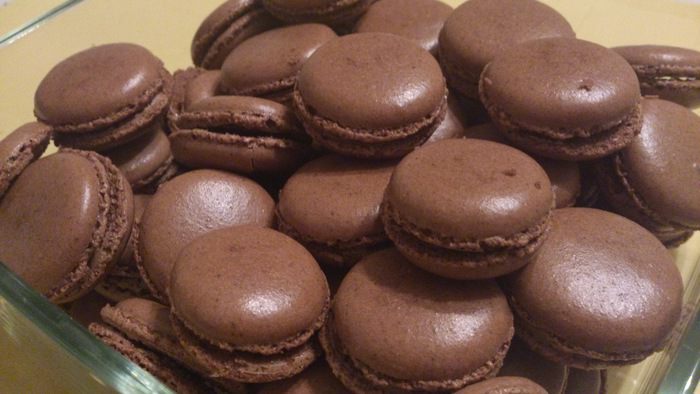 Печенье &amp;quot;Макарон&amp;quot; с карамельно-шоколадным кремом