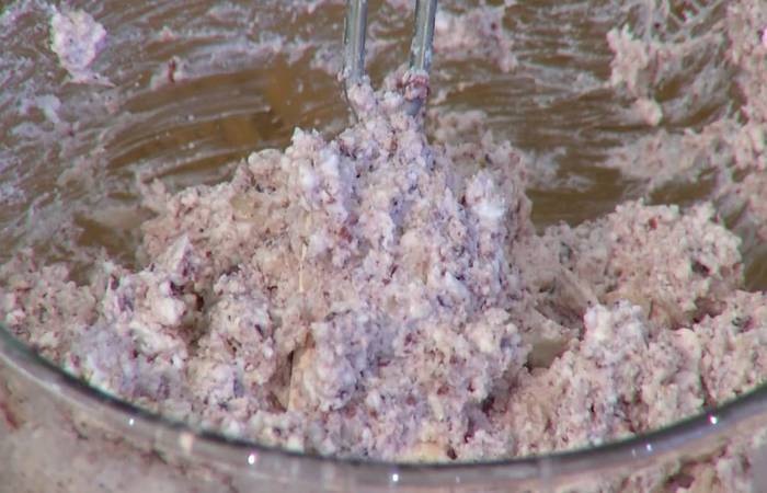 Закуска из перца с пряным творогом