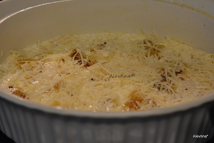 Запеченный картофель с сыром