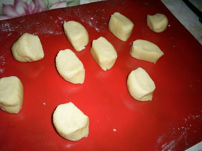 Песочные корзиночки с карамельно-миндальной начинкой