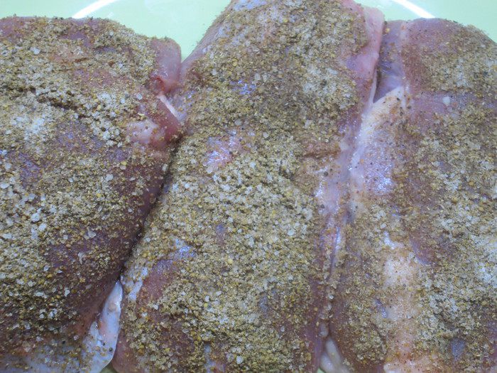 Жаркое из индейки с мандаринами