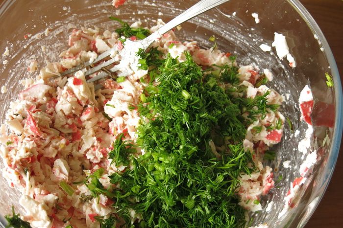 Краб-кейк «Вкус романтики»