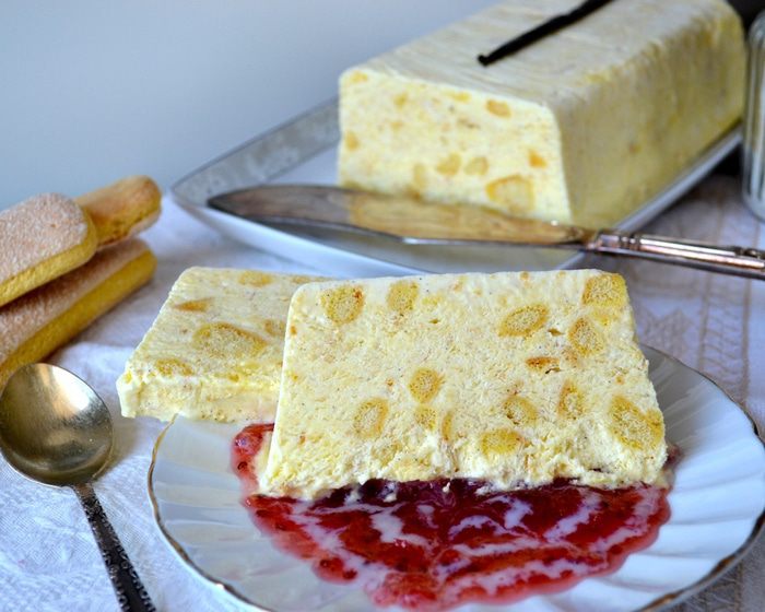 Ванильное парфе (Vanille Parfait) с крошкой печенья