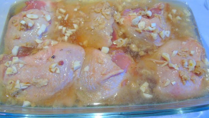 Курица в пряном соусе