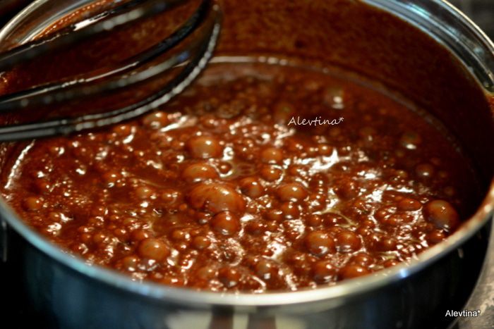 Ягодный брауни чизкейк